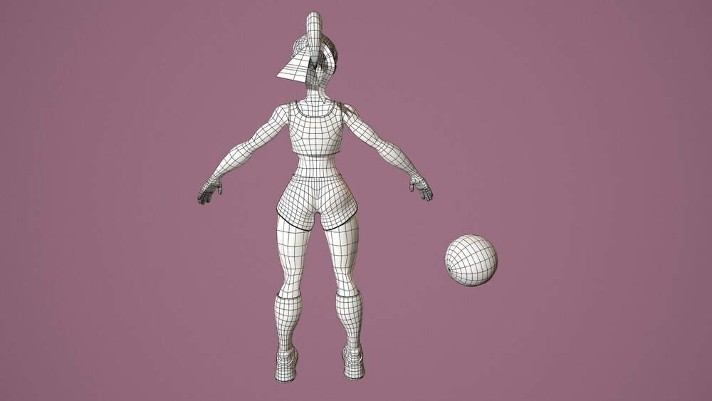 Basketball girl 