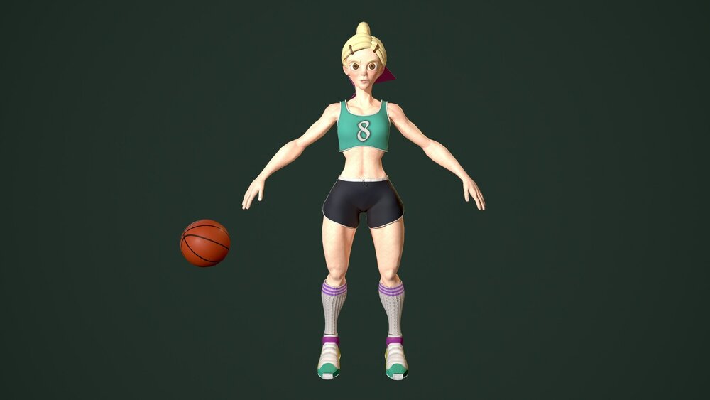 Basketball girl 