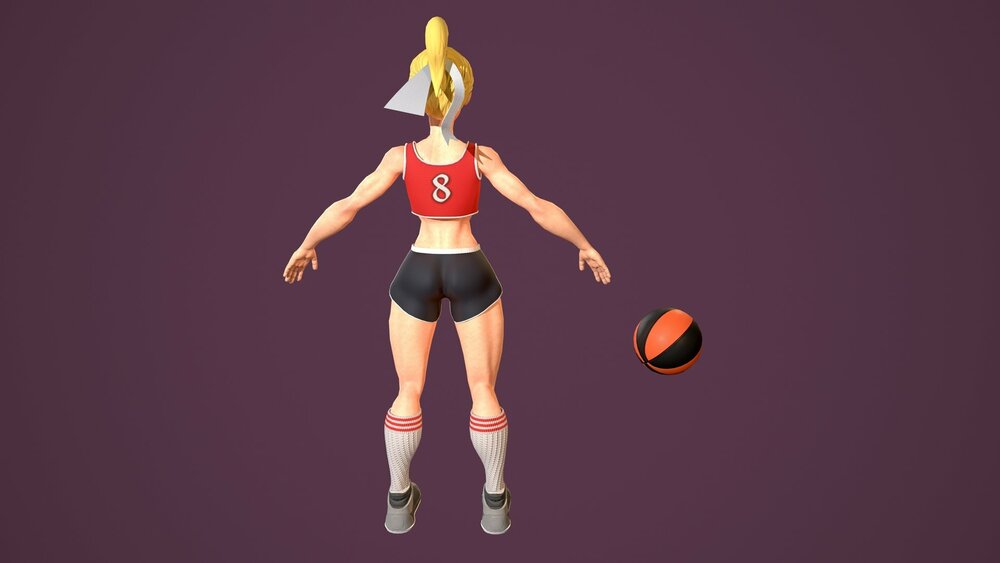 Basketball girl 