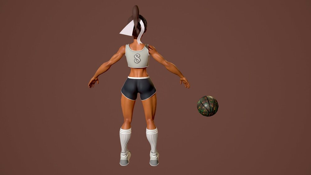 Basketball girl 