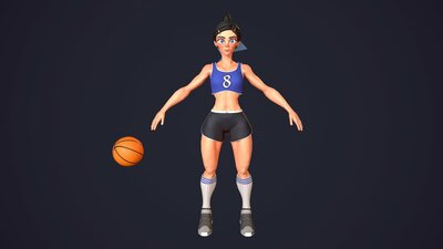 Basketball girl 