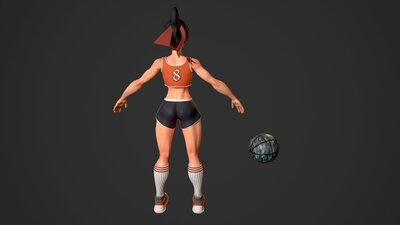 Basketball girl 