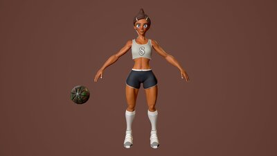 Basketball girl 