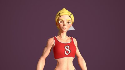 Basketball girl 