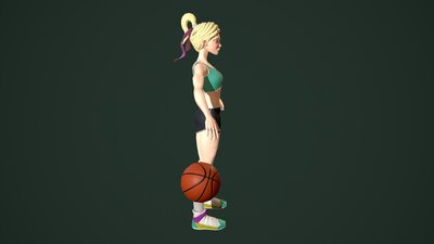 Basketball girl 