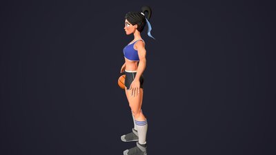 Basketball girl 