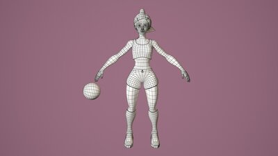 Basketball girl 