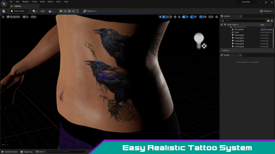 Tattoo & Makeup Layer System 