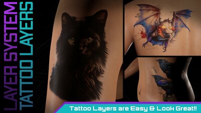 Tattoo & Makeup Layer System 