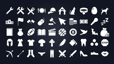 710+ Simple Flat Icons 