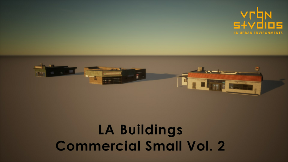 LA Buildings Commercial Small Vol. 2 