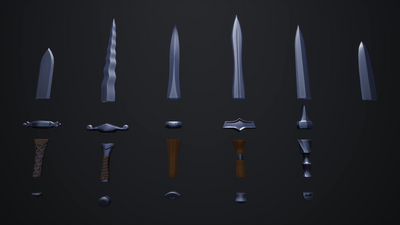 Stylized Modular Weapons 