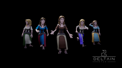 LowPoly Medieval Peasant 