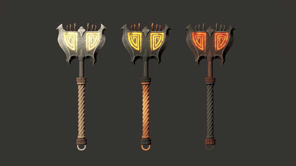 Stylized Axes - RPG Weapons 