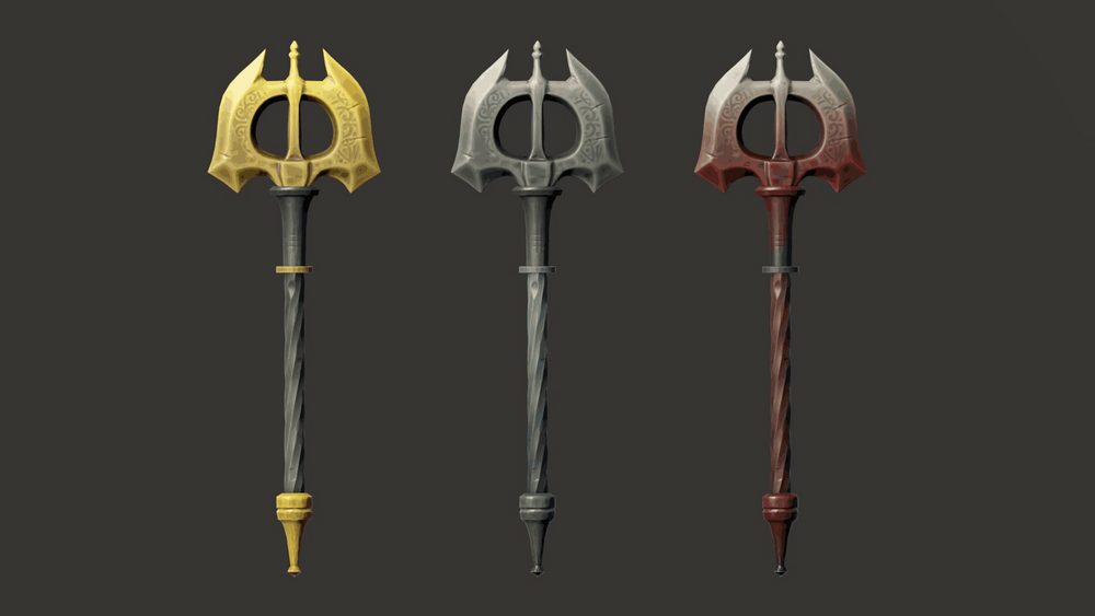 Stylized Axes - RPG Weapons 