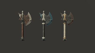 Stylized Axes - RPG Weapons 