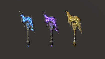 Stylized Axes - RPG Weapons 