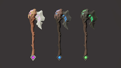 Stylized Axes - RPG Weapons 