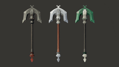 Stylized Axes - RPG Weapons 