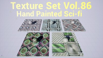 Sci-fi Vol.86 - Stylized Game Textures 