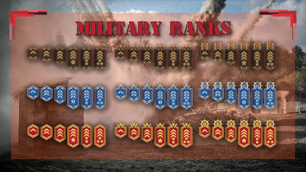 Military Ranks Package 