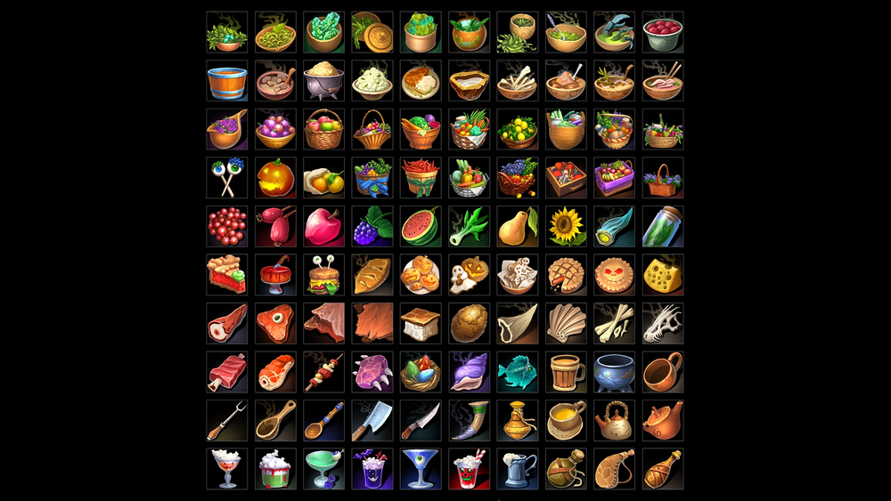 RPG Cooking Icons 