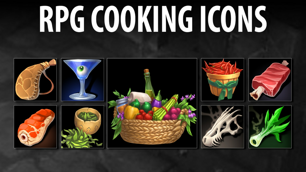 RPG Cooking Icons 