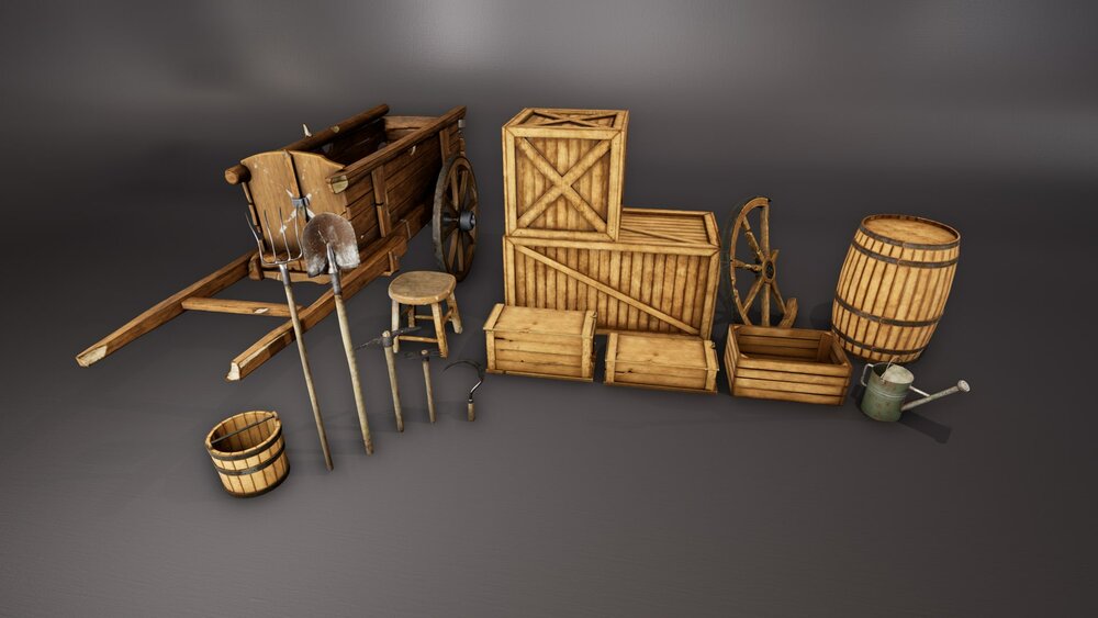 Medieval Props 