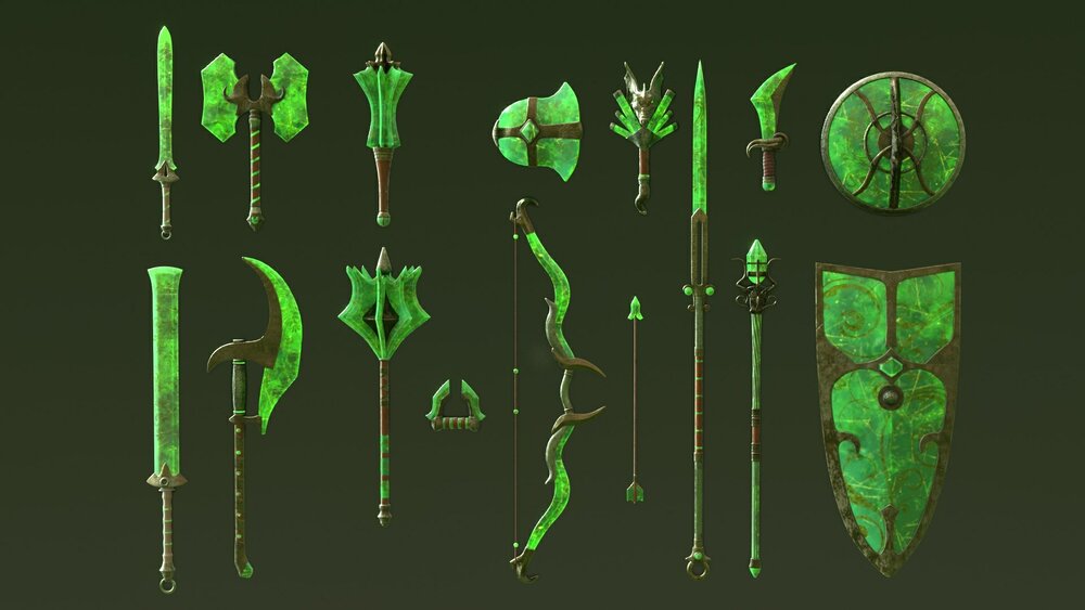 Fantasy weapons pack 2 