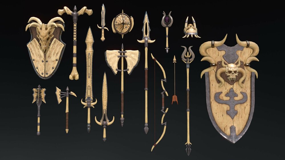 Fantasy weapons pack 2 