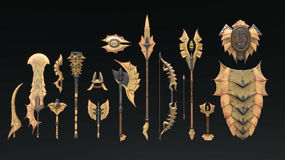 Fantasy weapons pack 2 