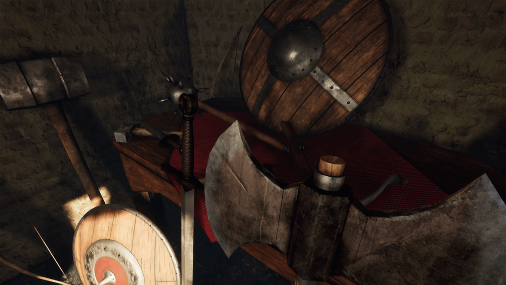 Realistic Medieval Weapons and Shields Kit 