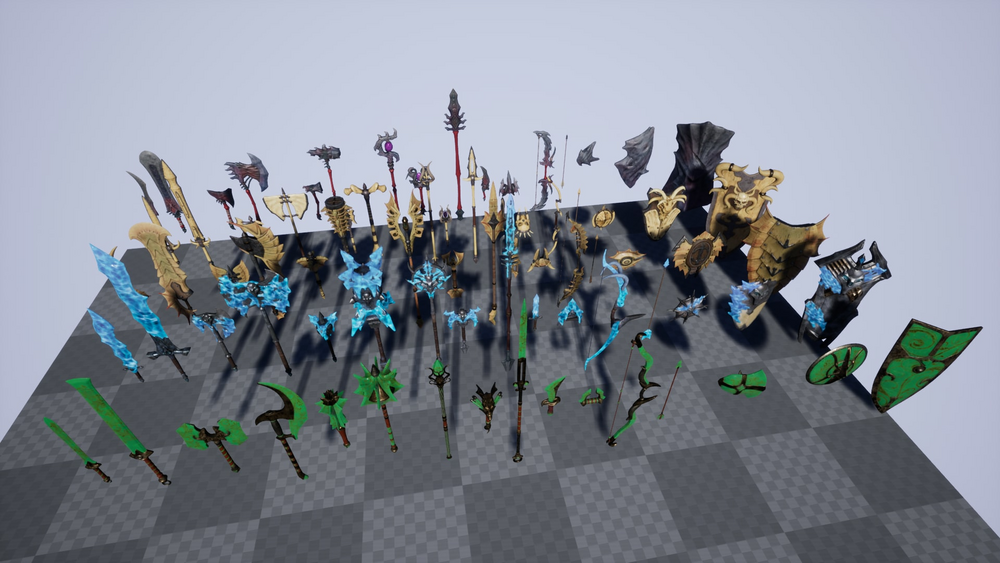 Fantasy weapons pack 2 