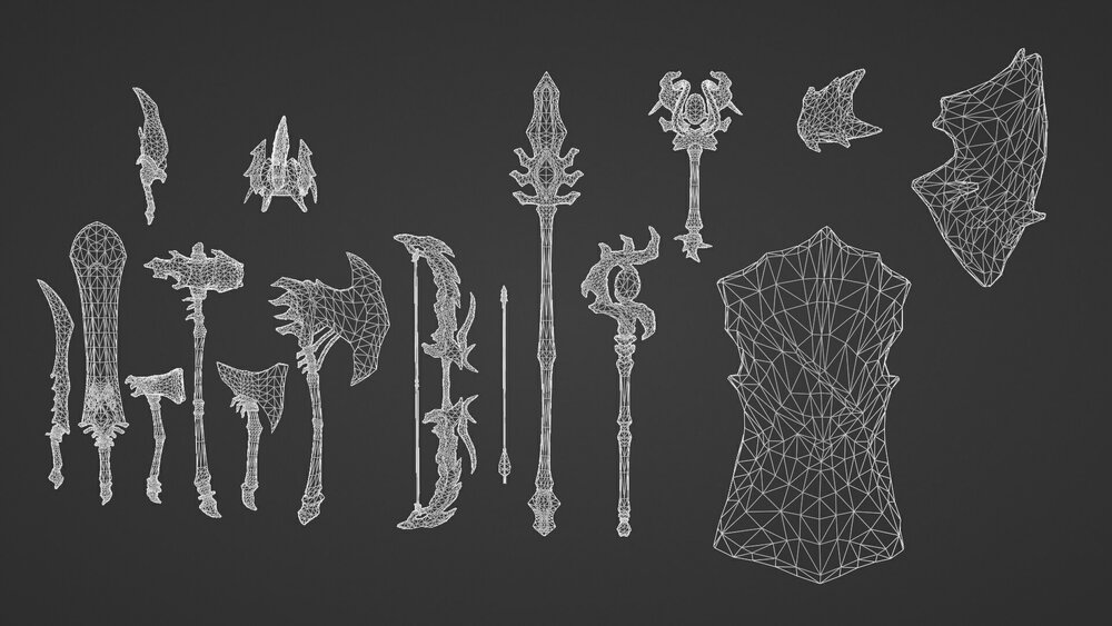 Fantasy weapons pack 2 