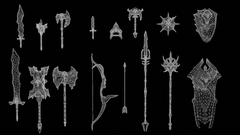 Fantasy weapons pack 2 