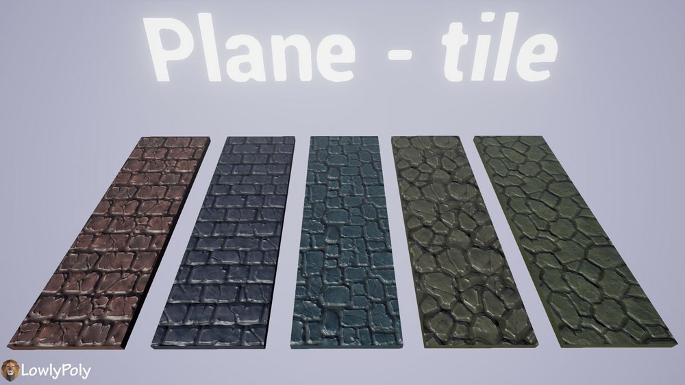 Stone Tile Vol.06 - Hand Painted Texture Pack 