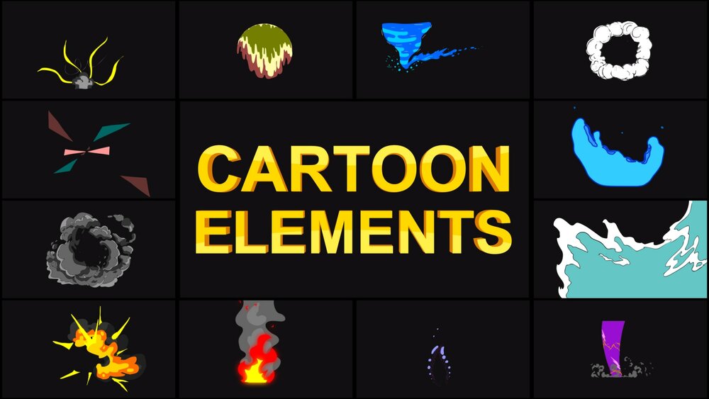 Cartoon Elements Pack 