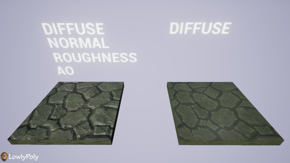 Stone Tile Vol.06 - Hand Painted Texture Pack 