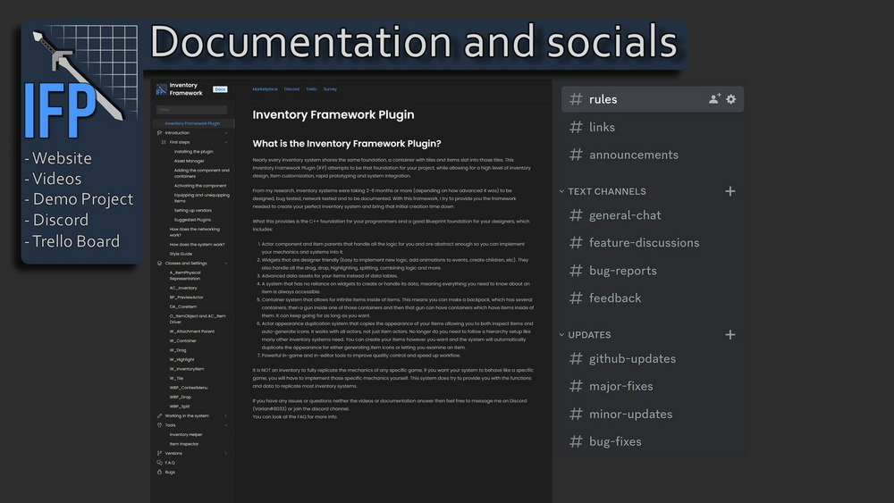 Inventory Framework Plugin 