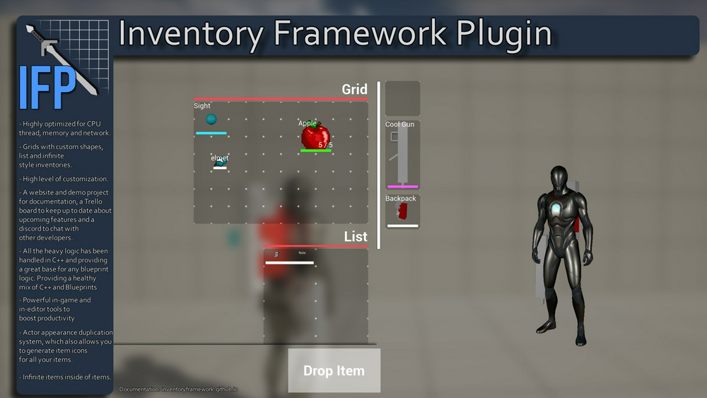 Inventory Framework Plugin 