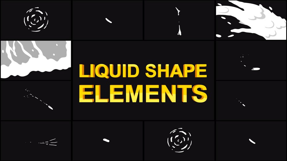 Liquid Shape Elements 