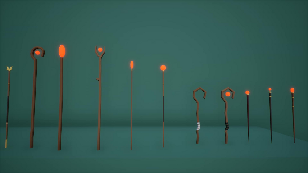 Lowpoly Fantasy Weapons Vol 2 