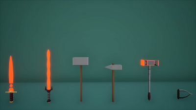 Lowpoly Fantasy Weapons Vol 2 