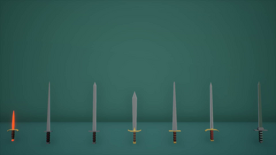 Lowpoly Fantasy Weapons Vol 2 