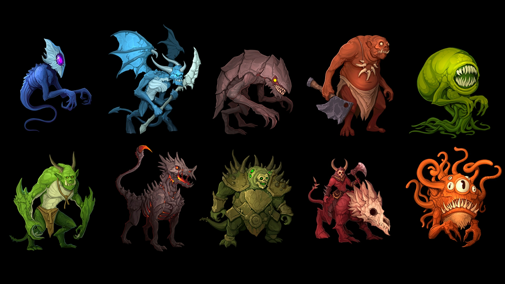 Fantasy Army Characters pack2 