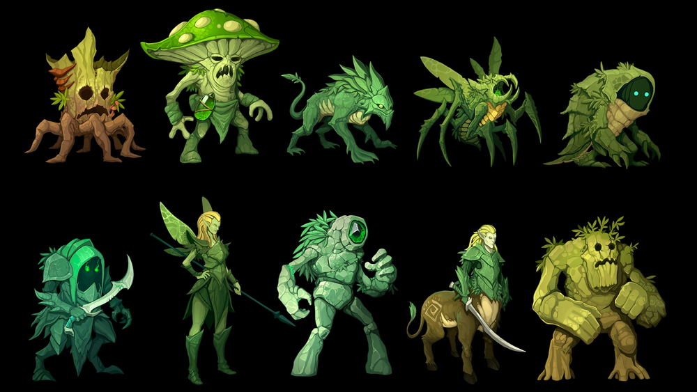 Fantasy Army Characters pack2 