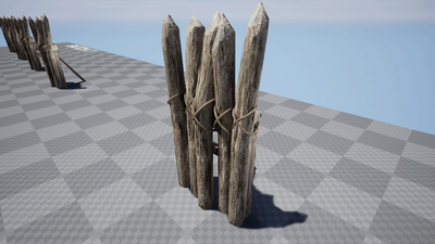 Wooden Palisade Pack JFG - V2 