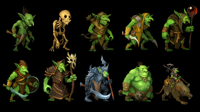 Fantasy Army Characters pack2 