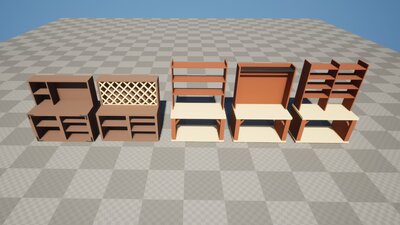 Stylized Tavern Props [Papercraft/LowPoly] 