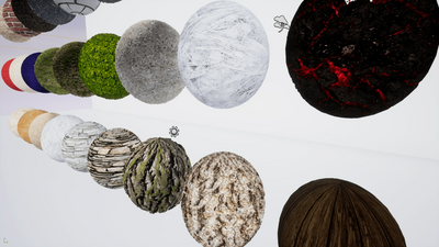 30 Customizable PBR Materials 